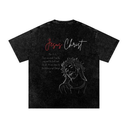 Oversized Jesus Christ Vintage Graphic Tee