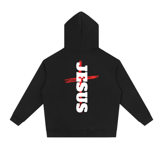 Essential Heavyweight Drop-Shoulder Jesus hoodie  Hoodie